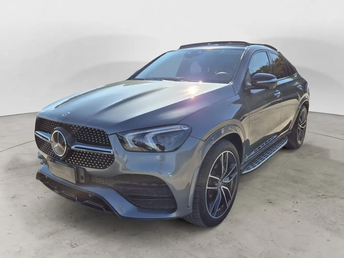 Mercedes-Benz GLE 350 GLE Coupe 350 de phev (e eq-power) Premium Pro 4m Grijs - 1