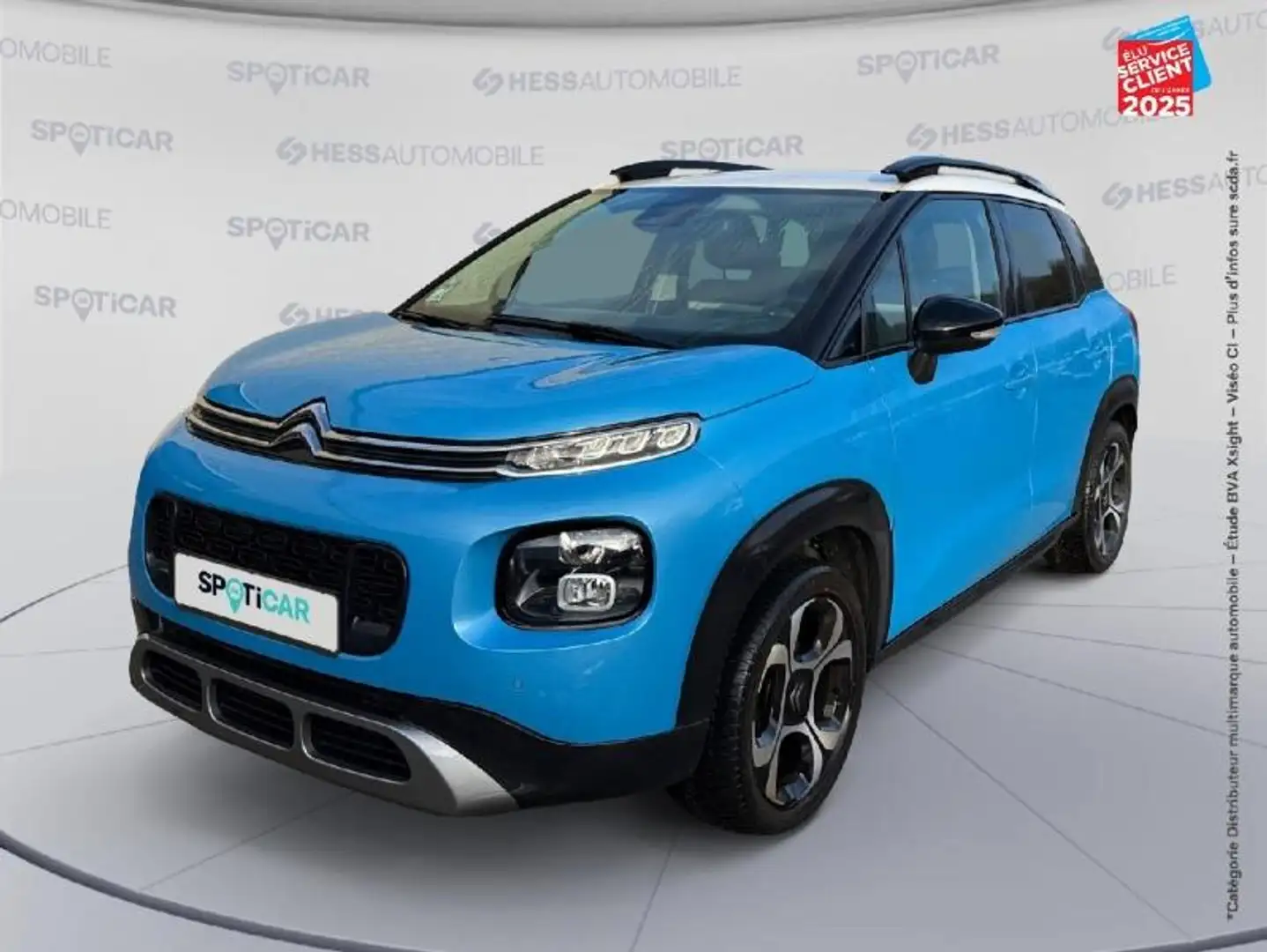 Citroen C3 Aircross PureTech 110ch S\u0026S Shine E6.d Bleu - 1