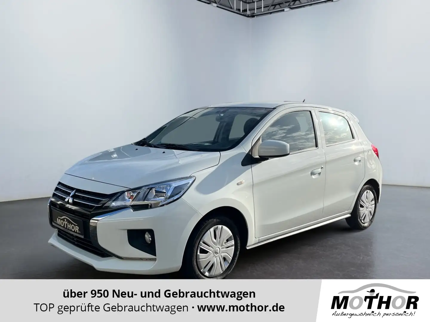Mitsubishi Space Star Select 1.2 Navi über Smart Link Weiß - 1