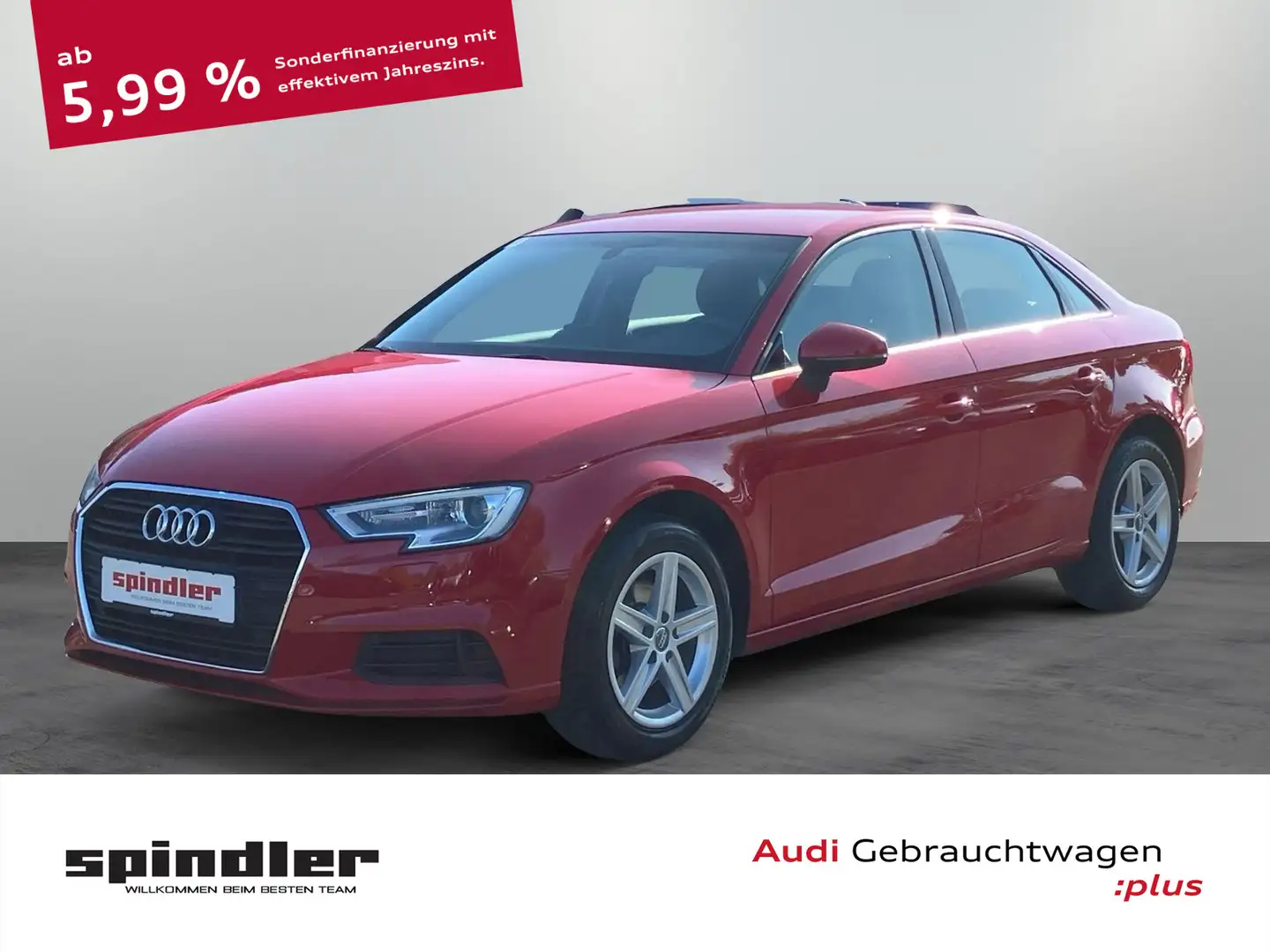 Audi A3 30 TFSI / MMI-Navi, Xenon plus, SHZ Rouge - 1