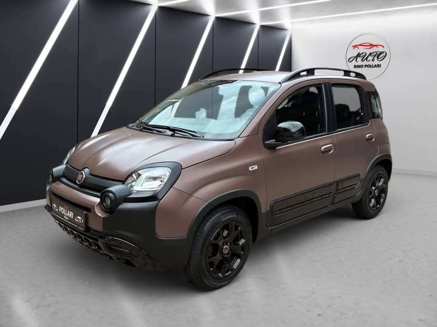 Fiat Panda New Panda Trussardi 1.2 Klimaautomatik Marrón - 2