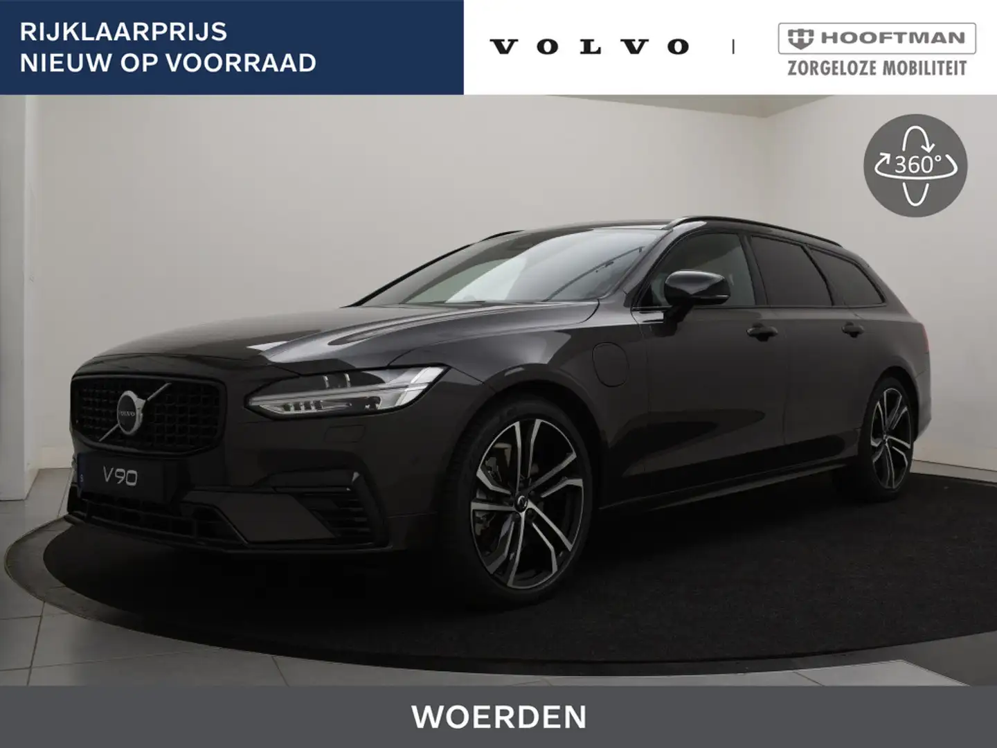 Volvo V90 T8 PLUG-IN HYBRID EXECUTIVE EDITION *NIEUW OP VOOR Grijs - 1