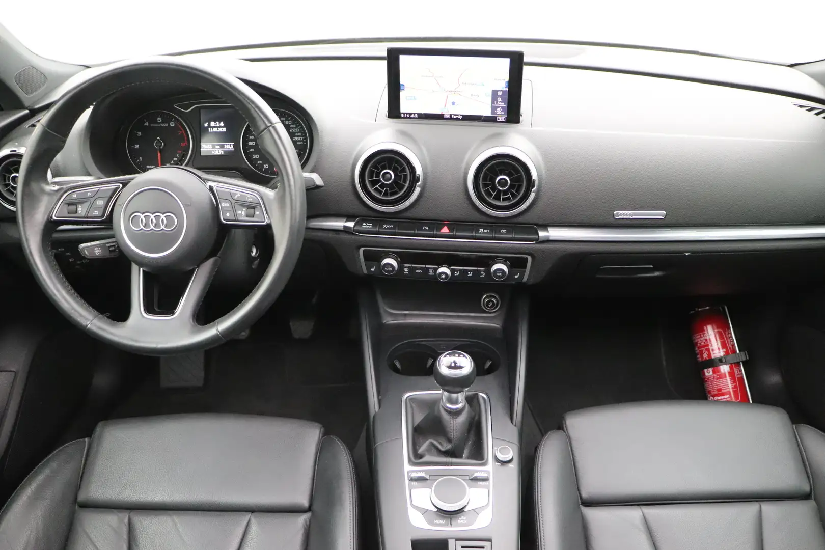 Audi A3 Sportback 35 TFSI ACT Sport S-Line Business+ LEDER Negro - 2