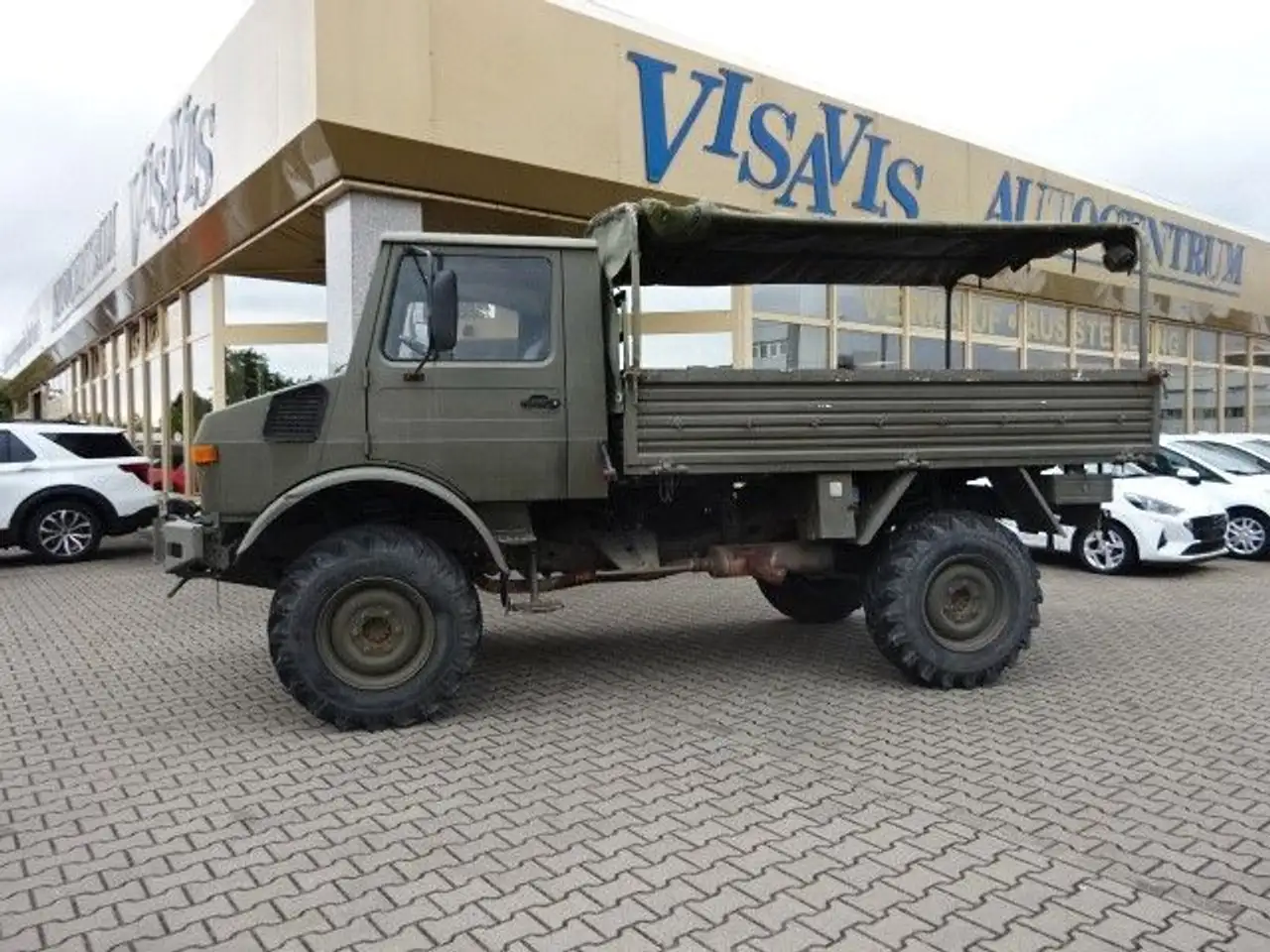 Mercedes-Benz Unimog U 1300 L Turbo OM 366 Pritsche 4x4, foto 3