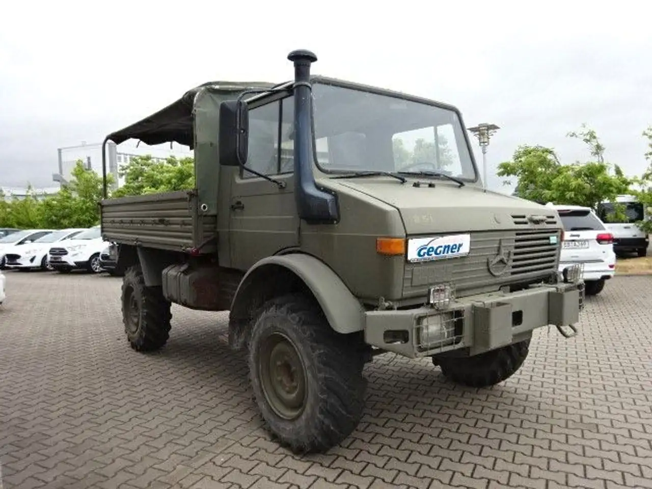Mercedes-Benz Unimog U 1300 L Turbo OM 366 Pritsche 4x4, foto 7