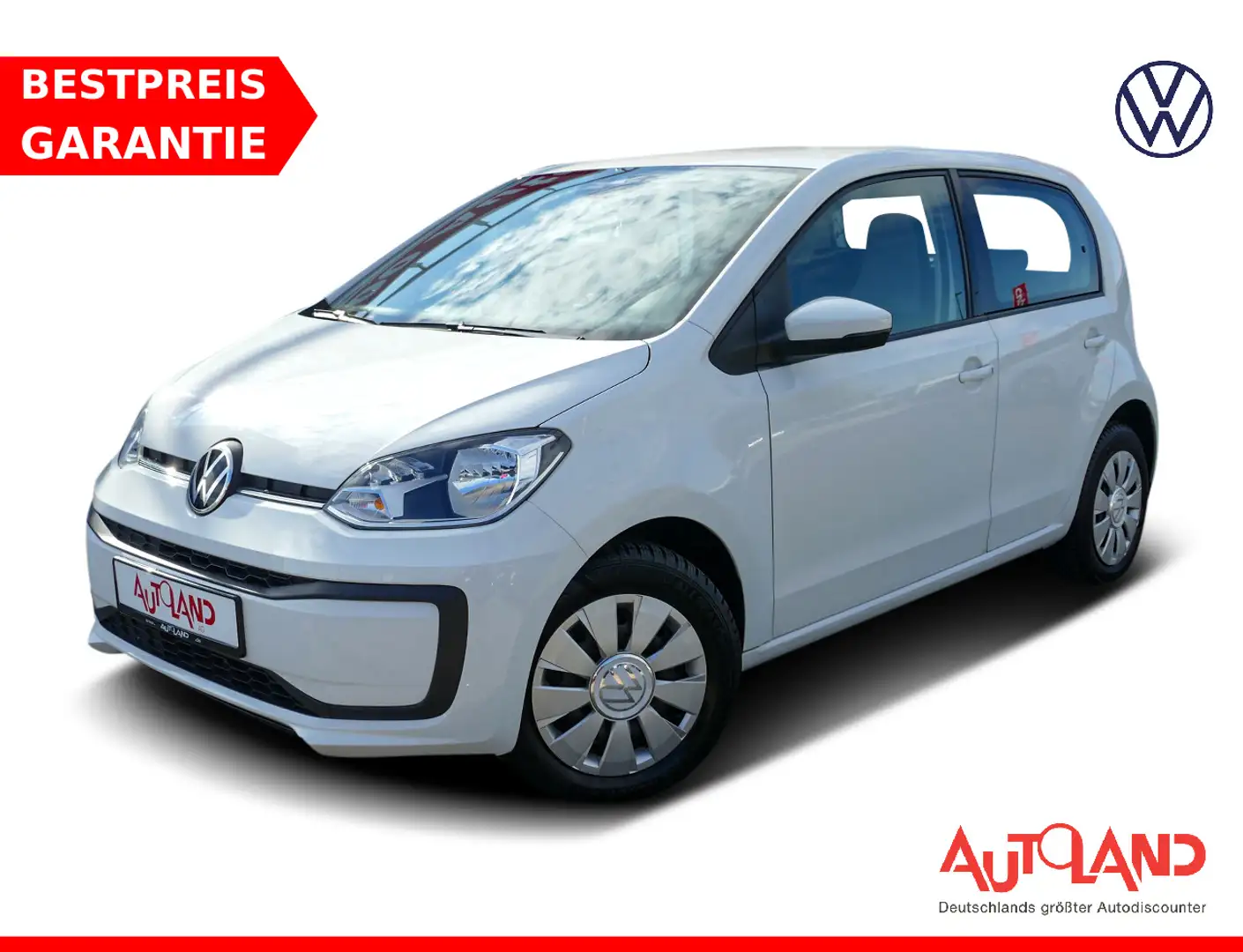 Volkswagen up! 1.0 Active DAB Klima Blanc - 1