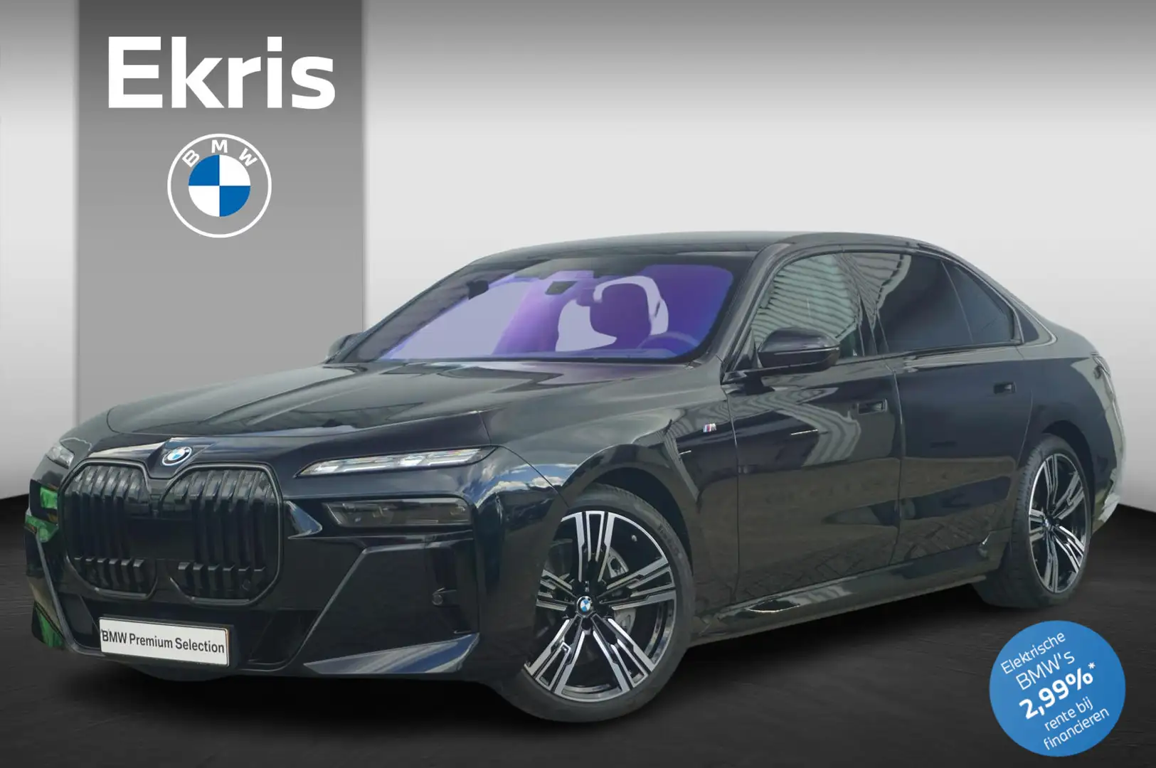 BMW i7 xDrive60 M Sport Individual Interieur / Skylounge Noir - 1