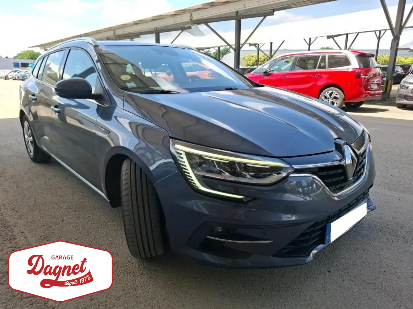 Renault Megane Mégane IV Estate Blue dCi 115 EDC Business Gris - 1