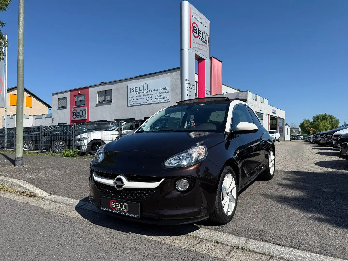Opel Adam Open Air Klimaaut. PDC FINANZIERUNG Brun - 1