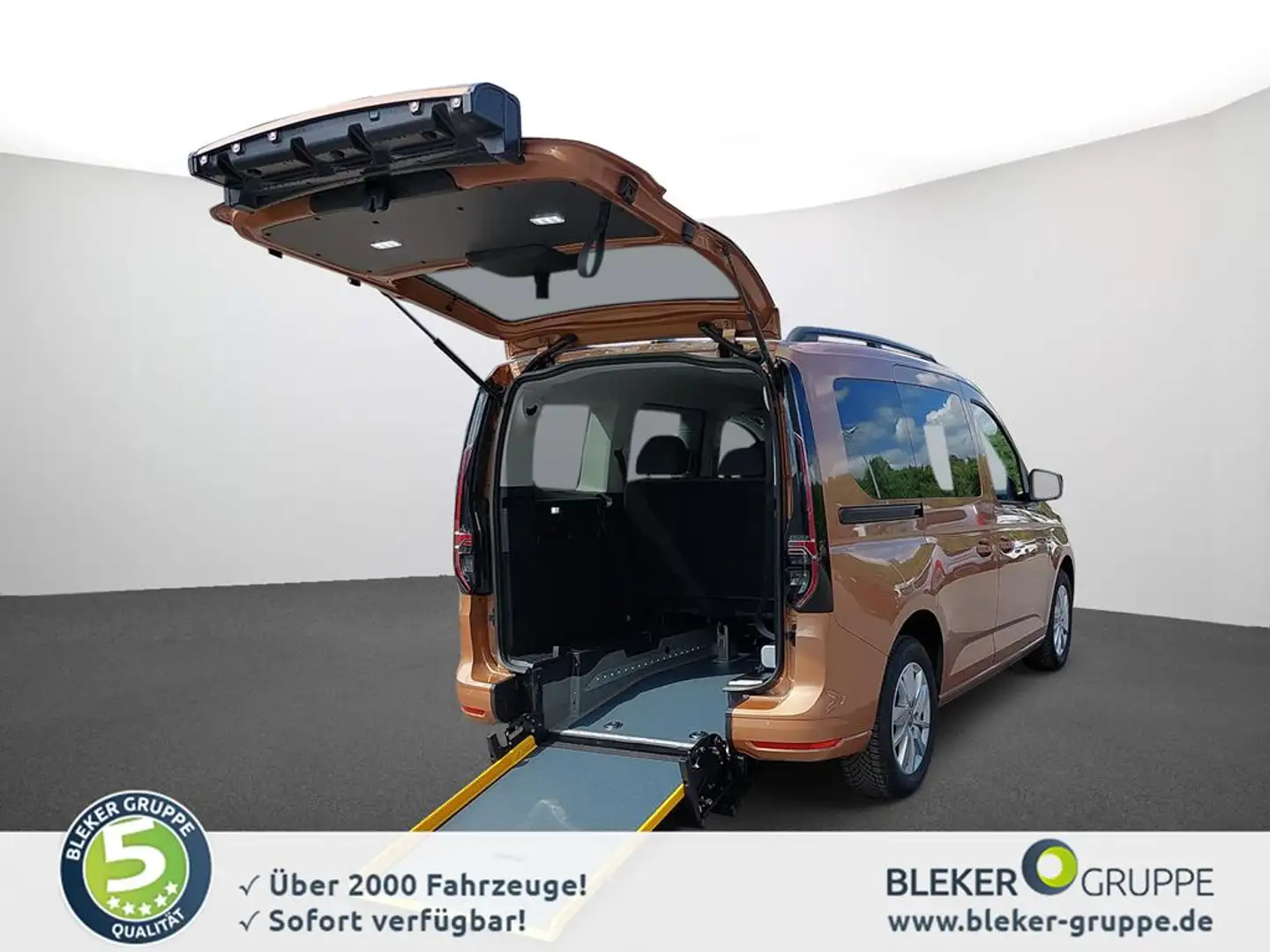 Volkswagen Caddy 1.5 TSI Life Rollstuhlumbau Marrón - 1