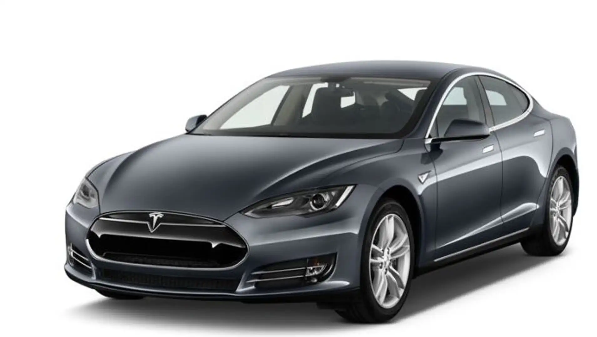 Tesla Model S Model S 85D Allradantrieb Gris - 1