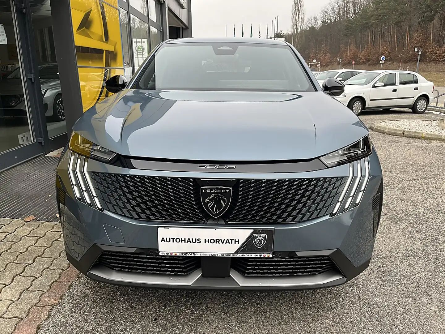 Peugeot 3008 Hybrid 145 E-DCS6 Allure Aut.!NAVI,360°KAMERA,L... Blau - 2