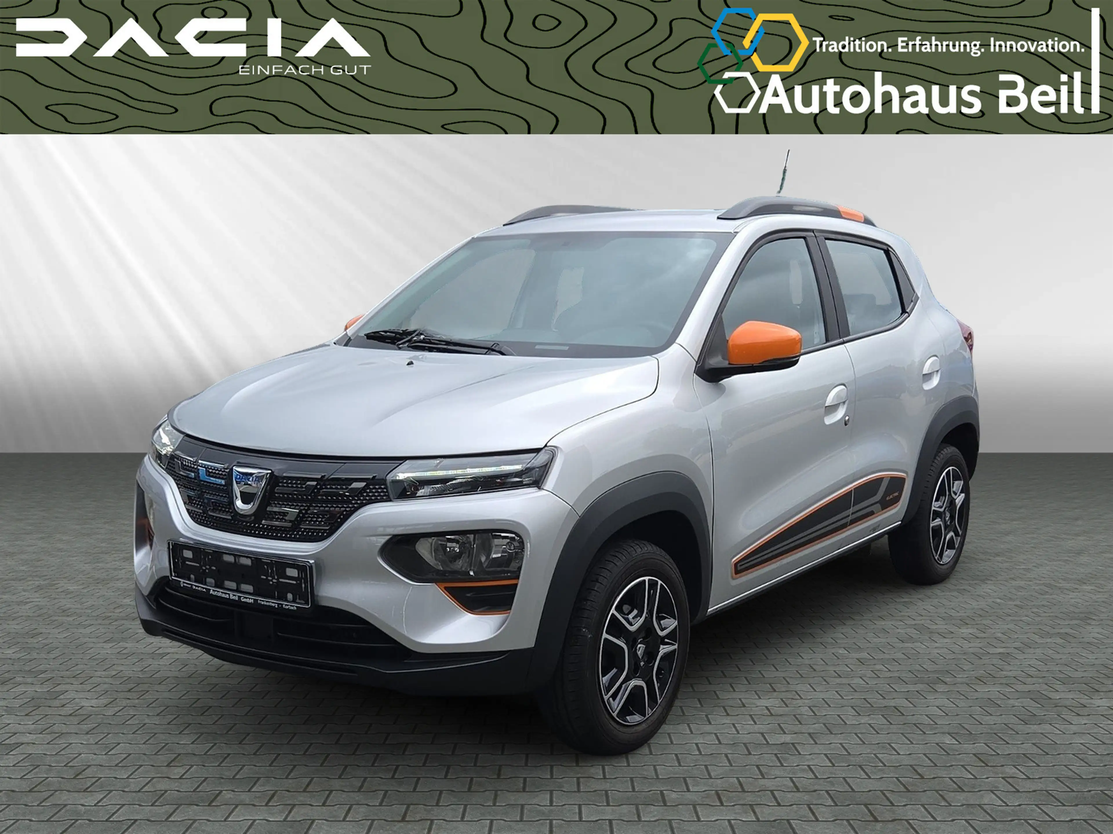 Dacia Spring Electric 45 Comfort Plus look Paket orange
