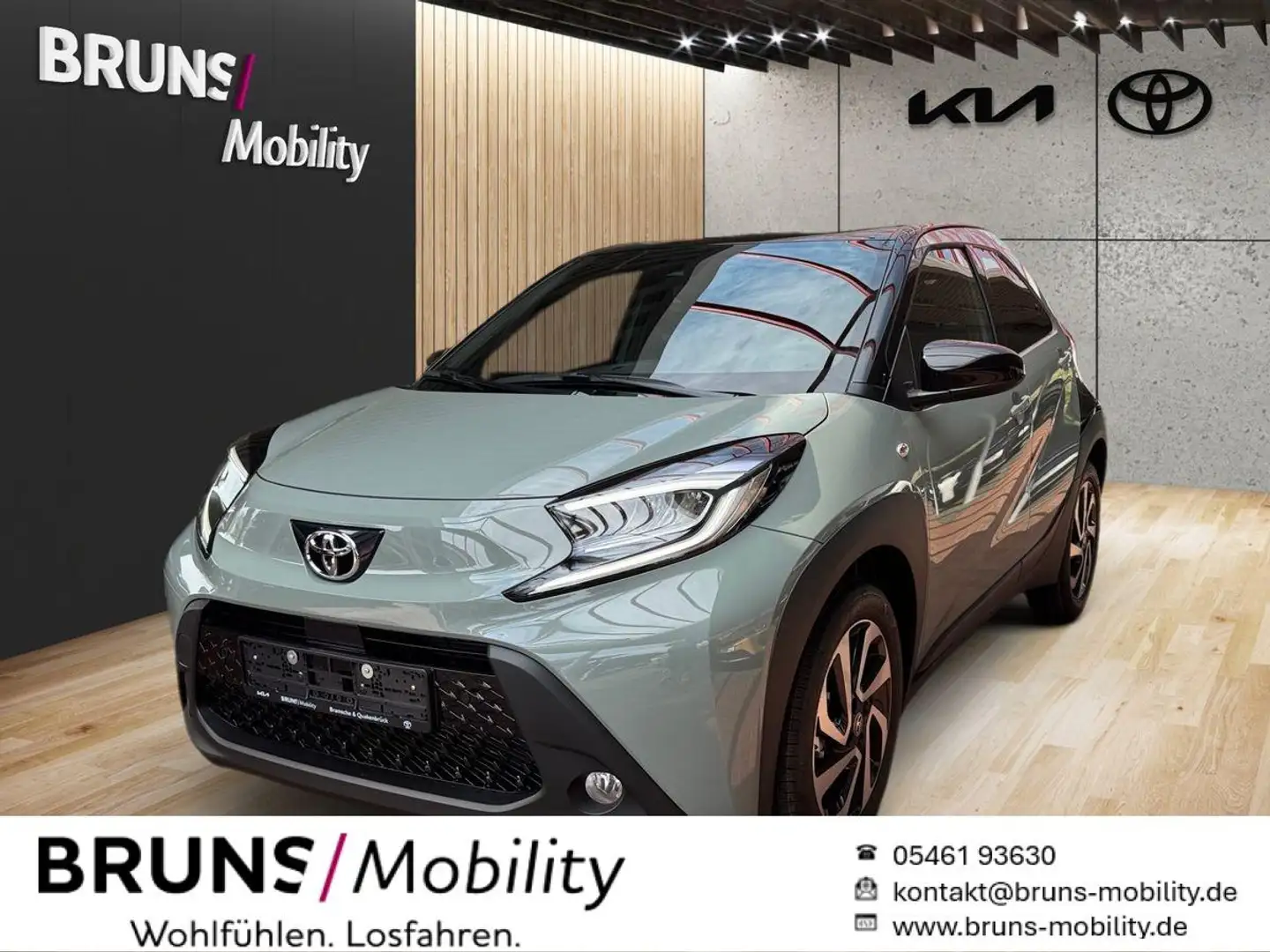 Toyota Aygo X 1,0 Pulse Kamera Android/Apple Verde - 1