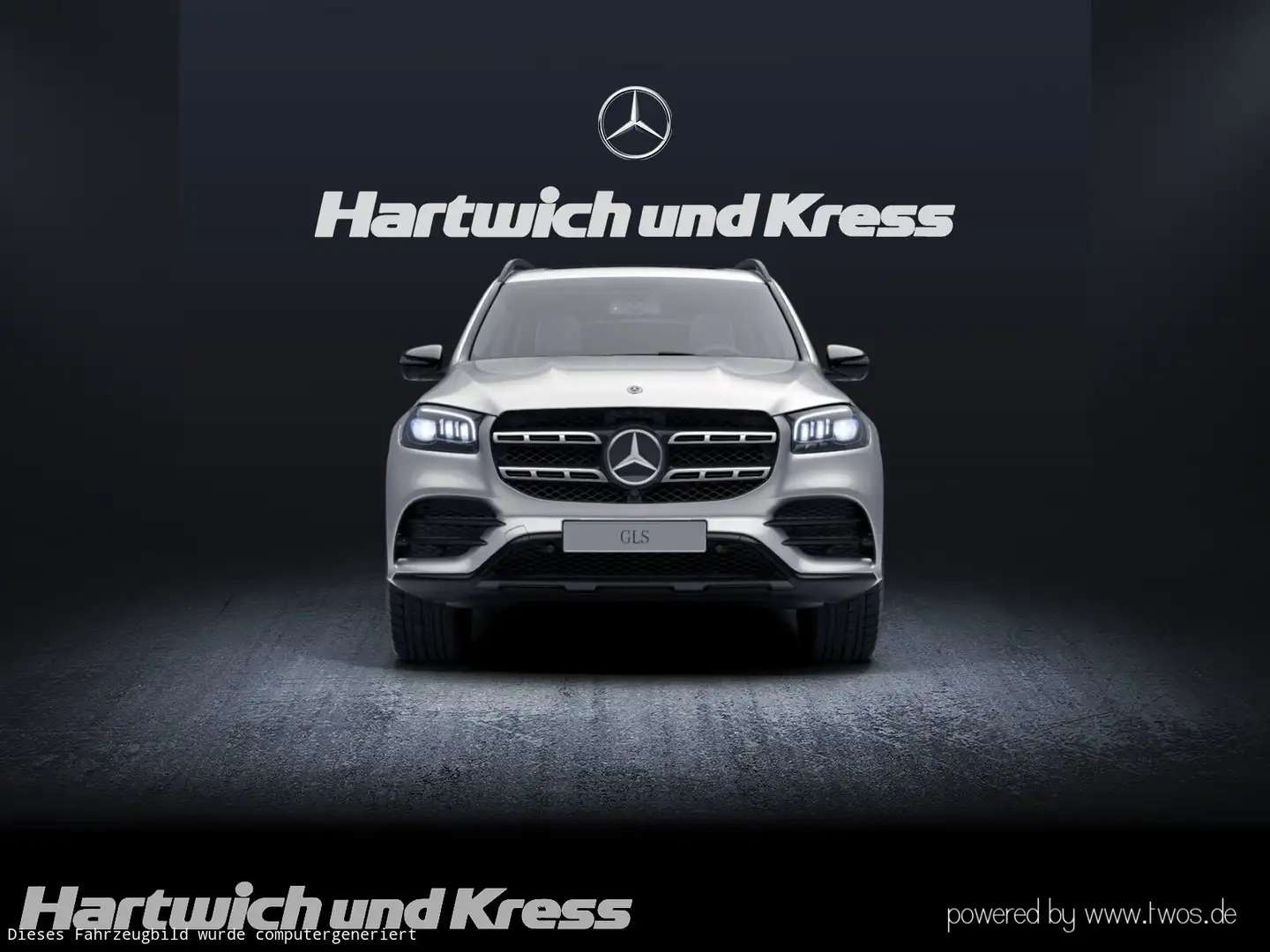 Mercedes-Benz GLS 580 GLS 580 AMG Line 4Matic+AHK+Burmester+Night+Distro Silber - 2