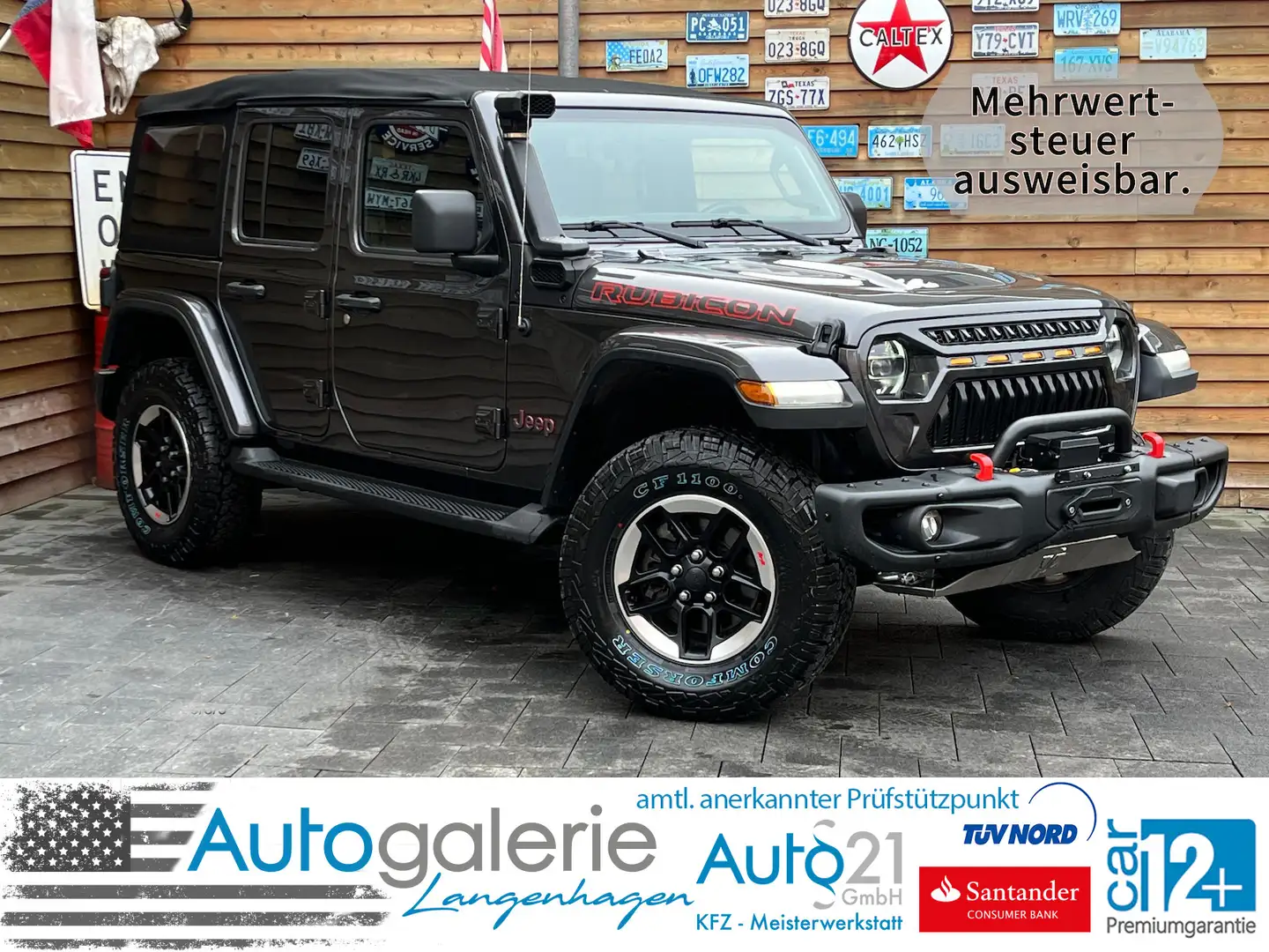 Jeep Wrangler 2.0L UNLIMITED RUBICON 4X4 Alpine SHZ Grau - 1