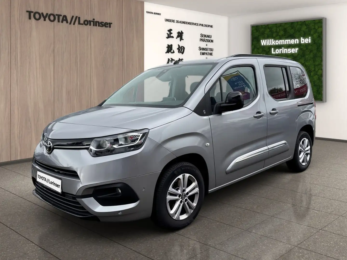 Toyota Proace Verso 1.2-l-Turbo PDC+SHZ Argent - 2