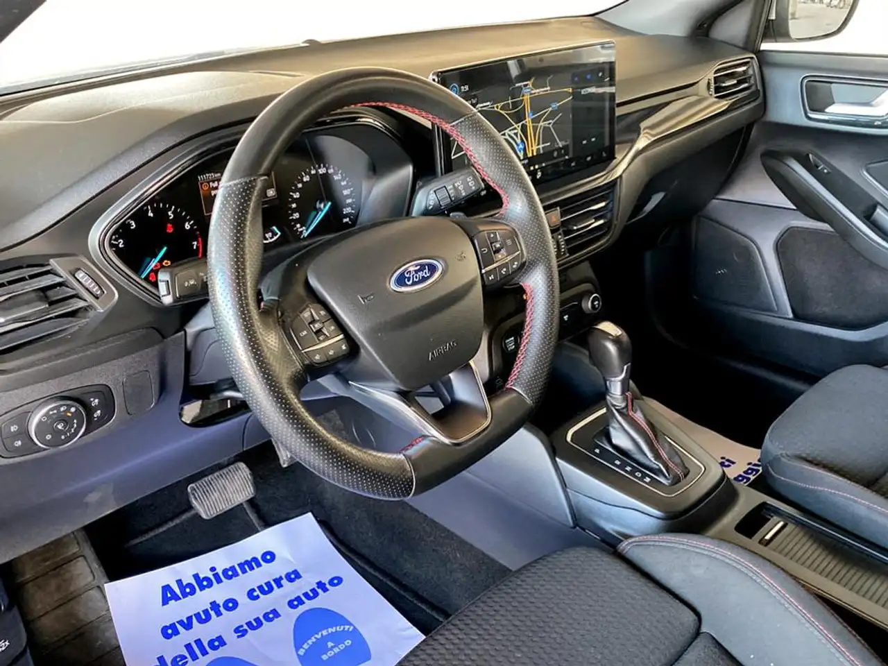 Ford Focus SW 1.0 ecoboost h ST-Line 155cv powershift, миниатюра 12