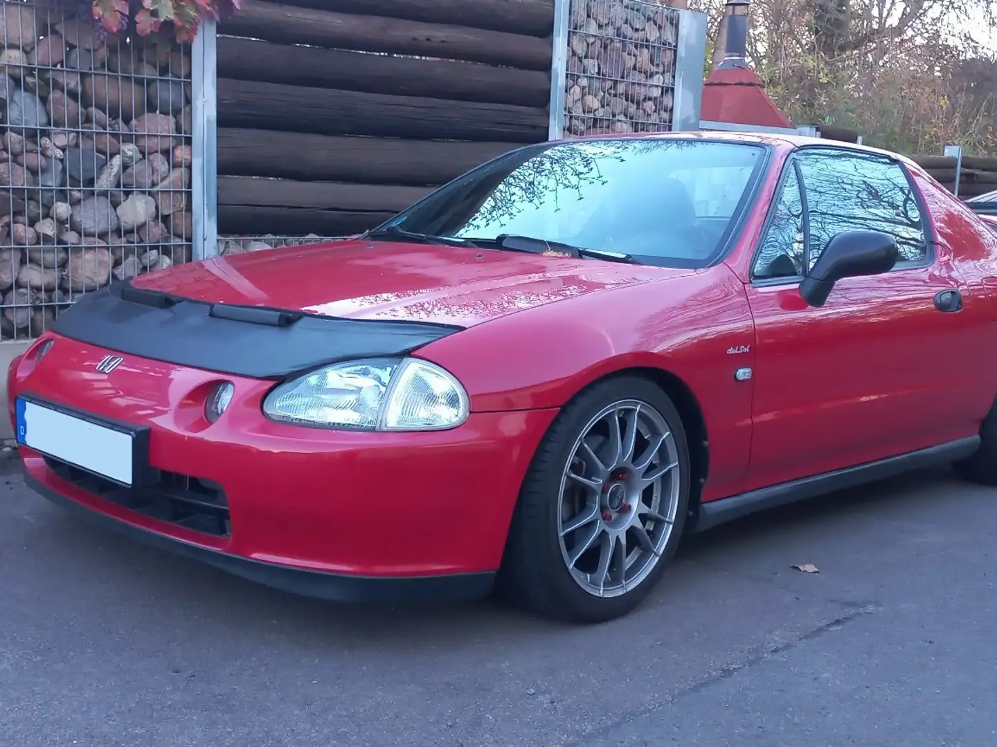 Honda CRX 1.6 ESi del Sol Red - 1