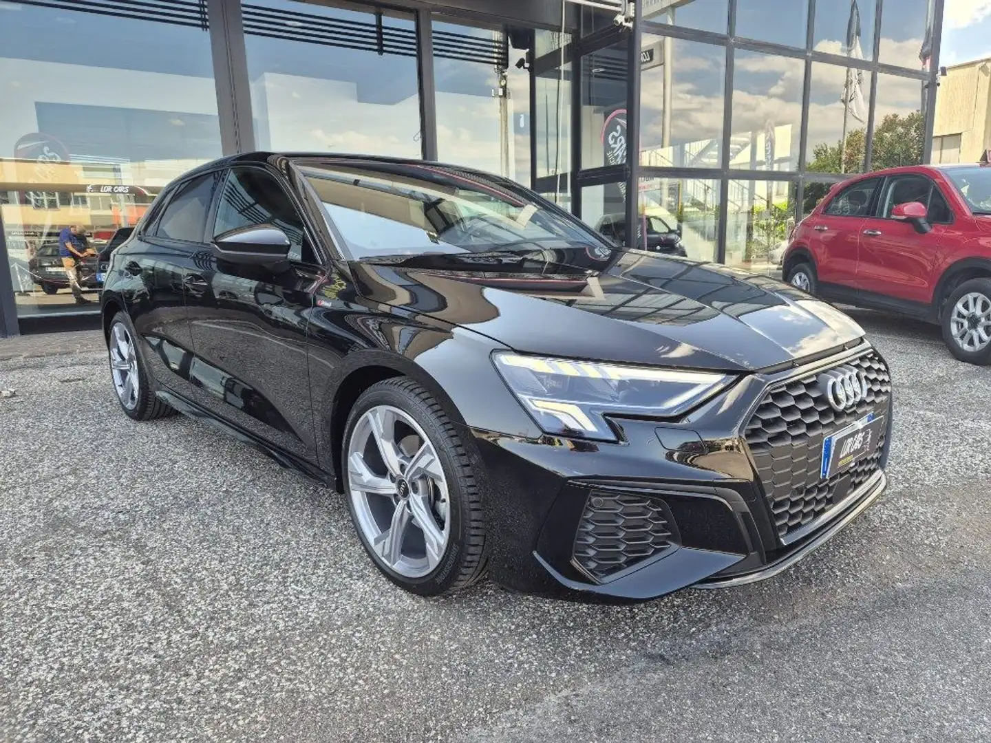 Audi A3 SPB 35 TDI S tronic S line edition Nero - 2
