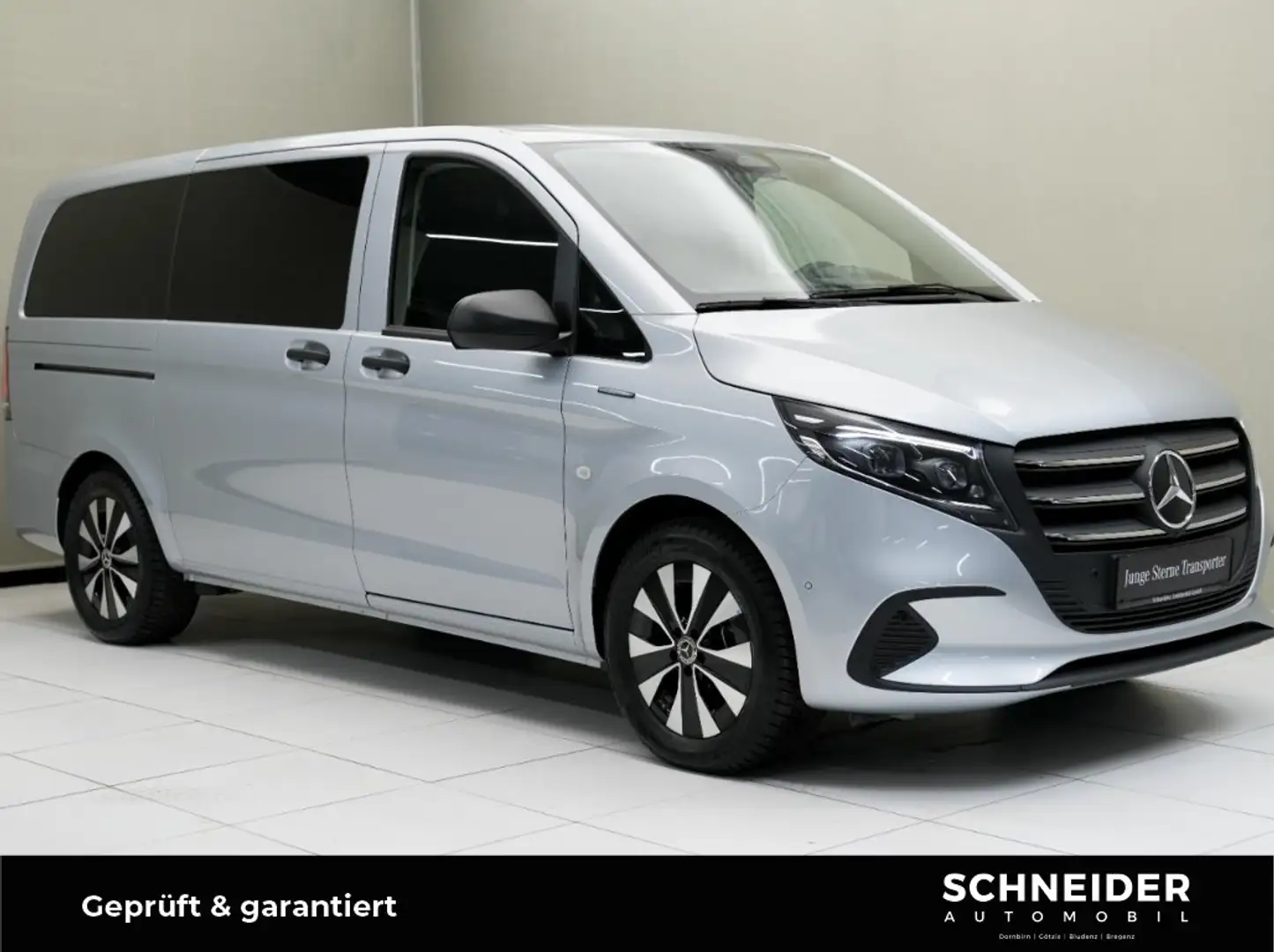 Mercedes-Benz Vito e 129 Tourer PRO Lang Navi KlimaA SpurH LED Silber - 1