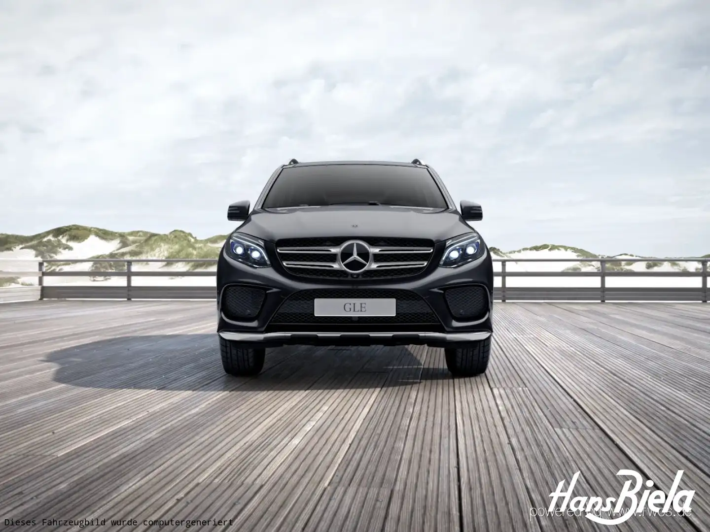 Mercedes-Benz GLE 500 GLE 500 e 4M AMG/Pano/Com/HK/Dis/ILS/360°/AHK COM Nero - 2