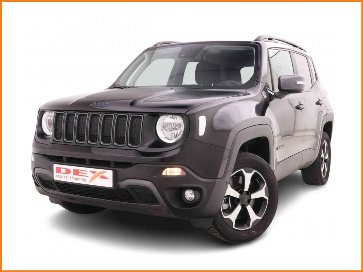 Jeep Renegade 1.3 T 240 PHEV 4XE Trailhawk Zwart - 1