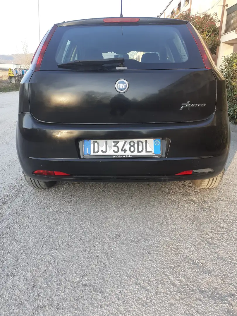 Fiat Grande Punto 5p 1.2 benzina impianto a metano Nero - 2