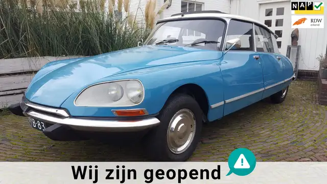 Citroen DS 20 Luxe op LPG Geheel in prachtstaat Wegenbelastin