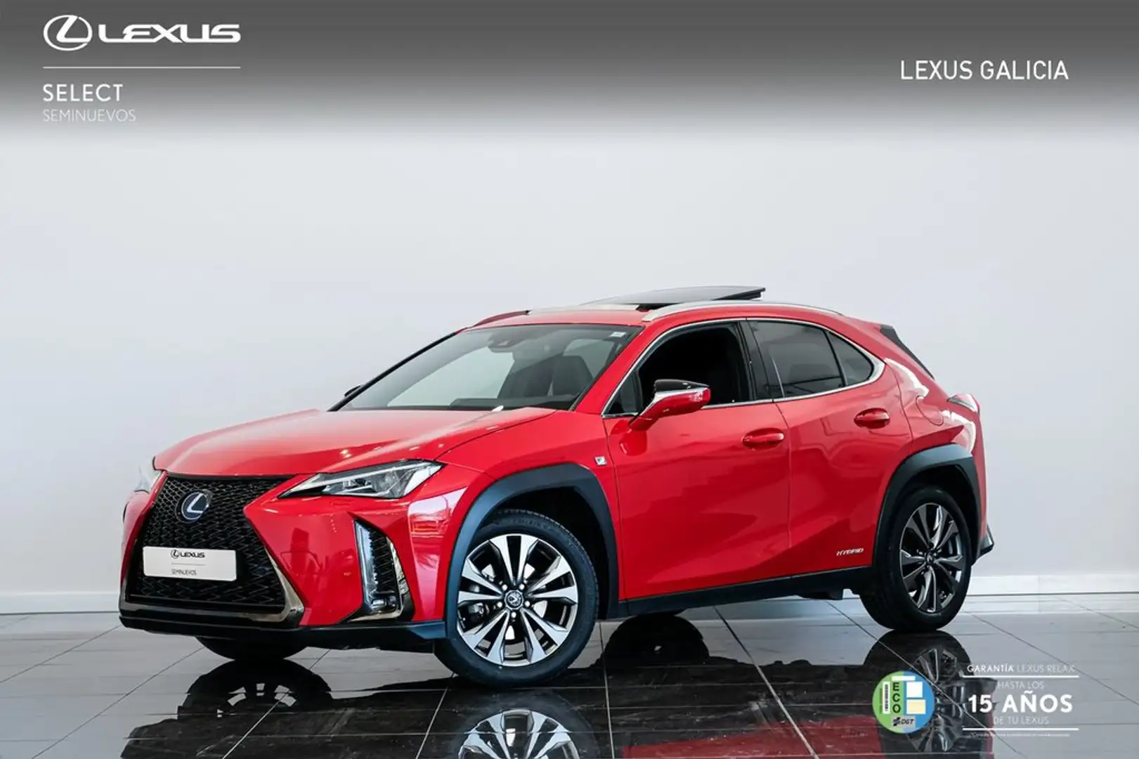 Lexus UX 250h 2WD F - Sport Rojo - 1