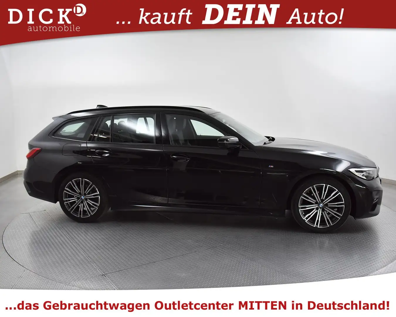 BMW 318 d To M Sport/M PAKET+SHADO+VIRTU+PROF+SHZ+LED Schwarz - 2