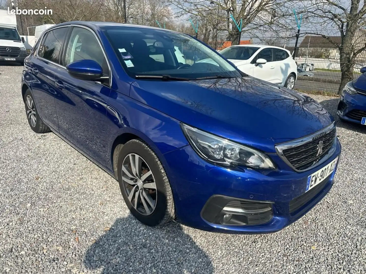 Peugeot 308 PureTech 110ch S&S BVM6 Allure Pack 1 ere main app Bleu - 2
