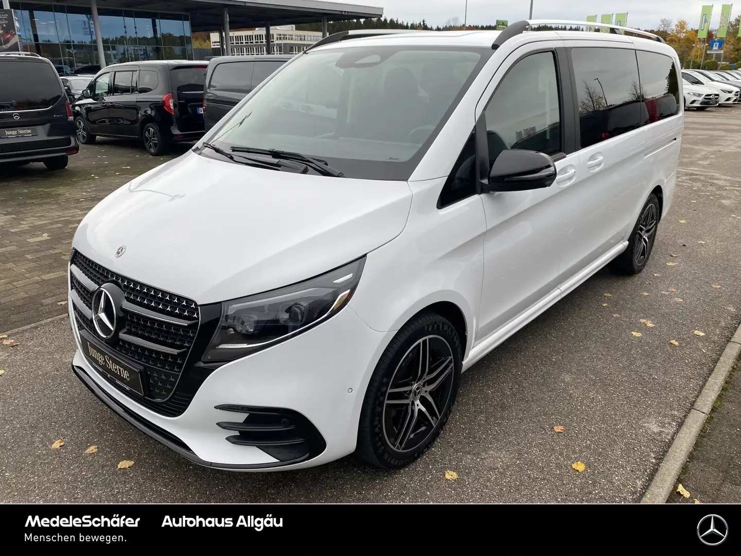 Mercedes-Benz V 220 V 220 d STYLE L AMG DISTRONIC 360 AHK MBUX Sport Weiß - 2