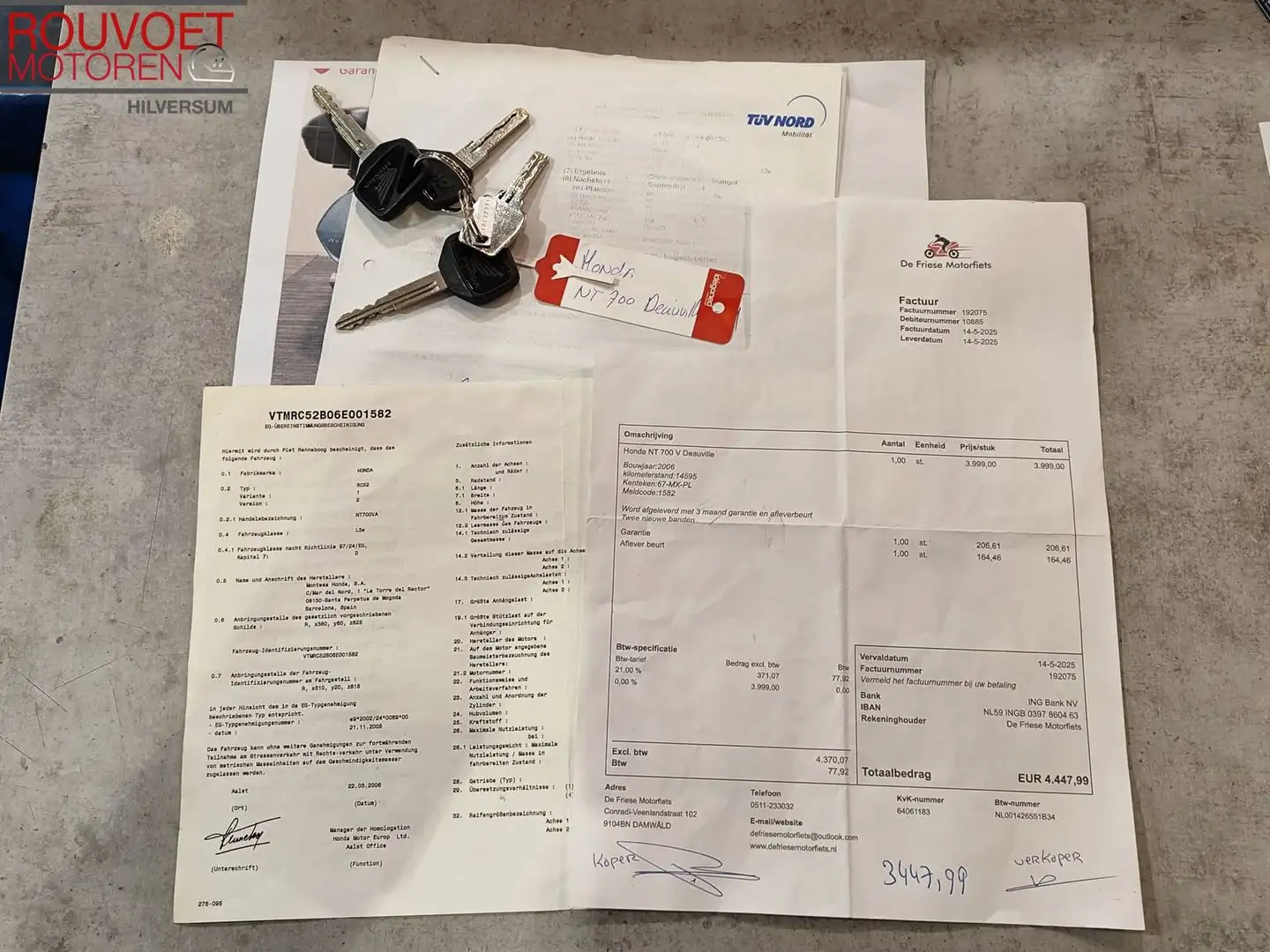 Honda NT 700 V DEAUVILLE ABS Azul - 2