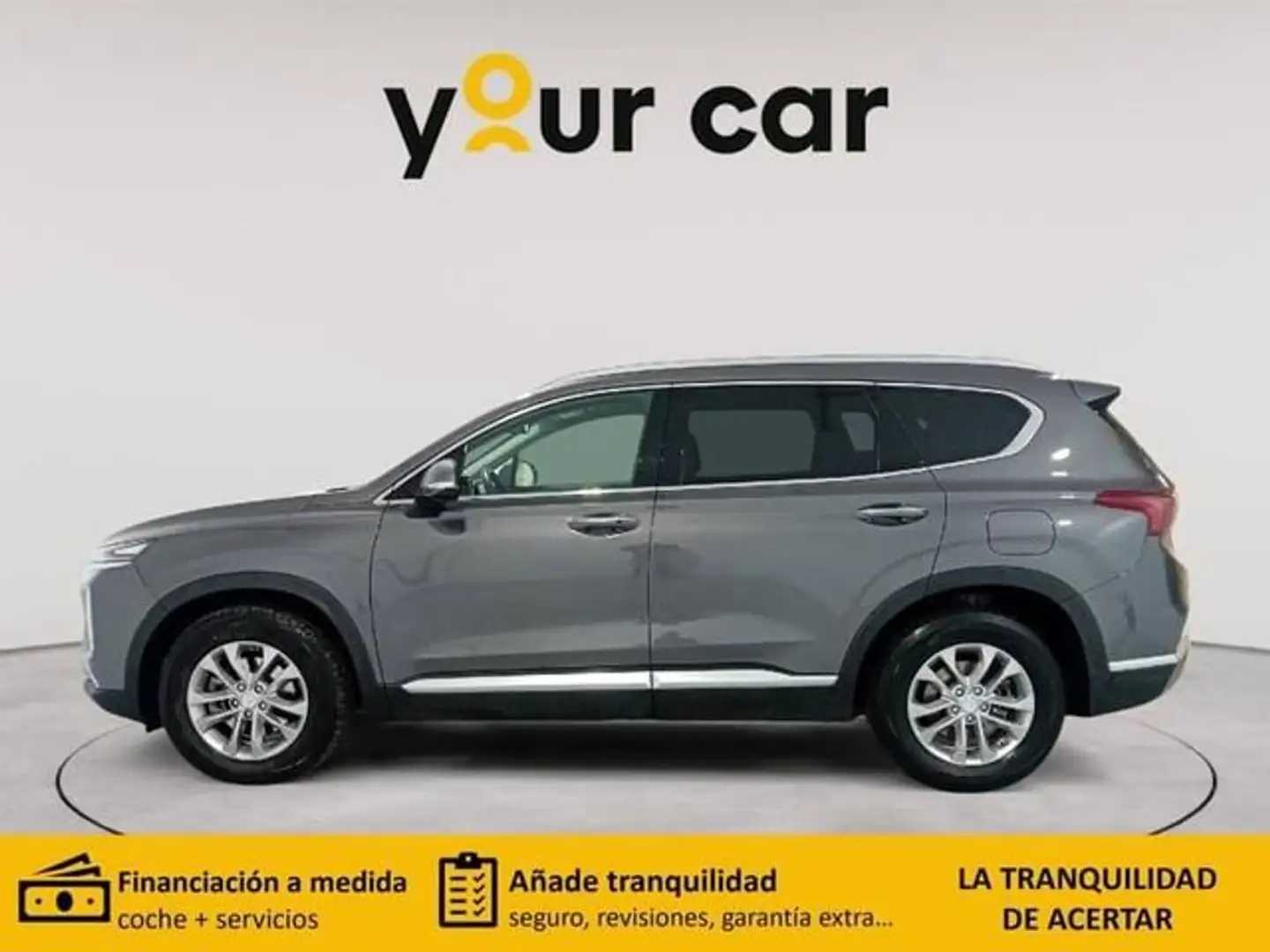 Hyundai SANTA FE Tm 2.2CRDi Klass SR 4x2 Aut. Plateado - 2