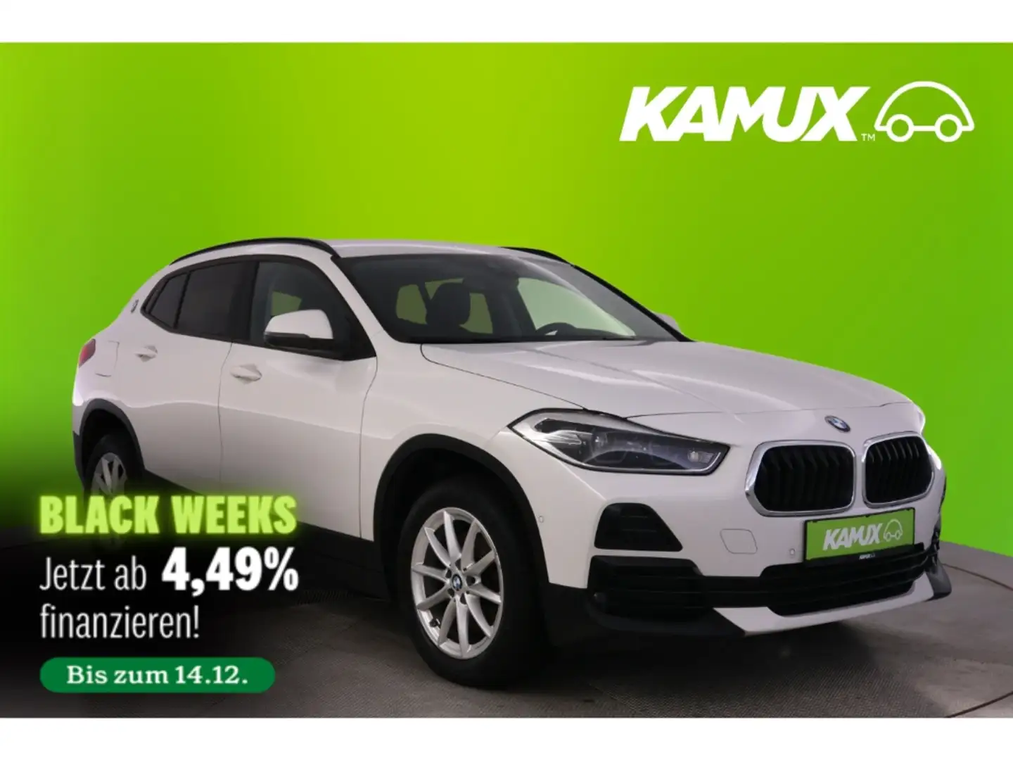 BMW X2 18si Steptronic Advantage+LED+NAVI+KAMERA+PDC Weiß - 1