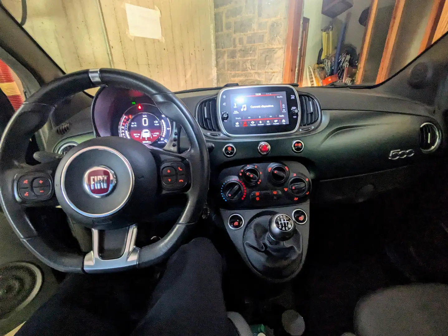 Fiat 500 500 1.0 hybrid Rockstar 70cv Verde - 1