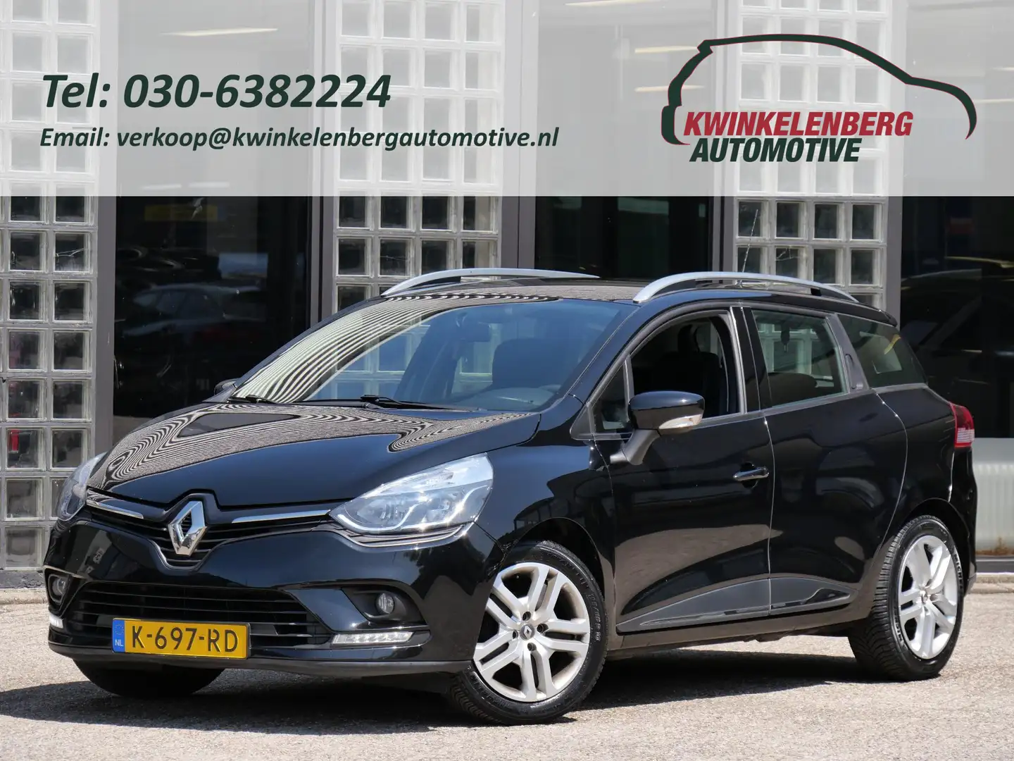 Renault Clio Estate 0.9TCe CARPLAY & ANDROID/ STOELVERWARMING/ Schwarz - 1