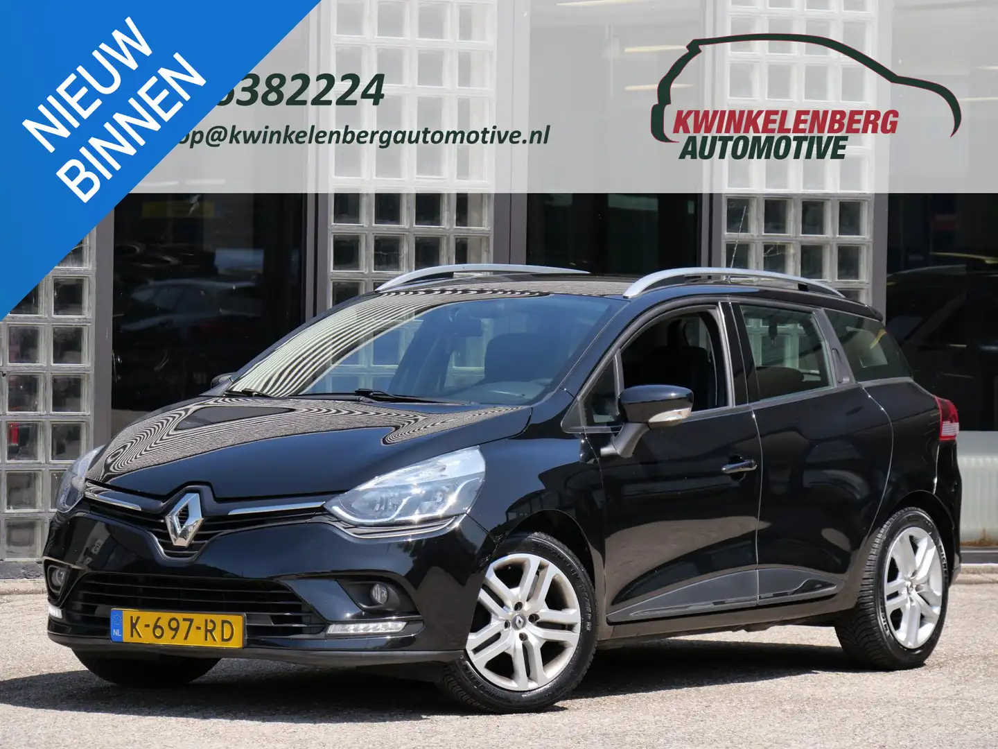 Renault Clio Estate 0.9TCe CARPLAY & ANDROID/ STOELVERWARMING/ Zwart - 1