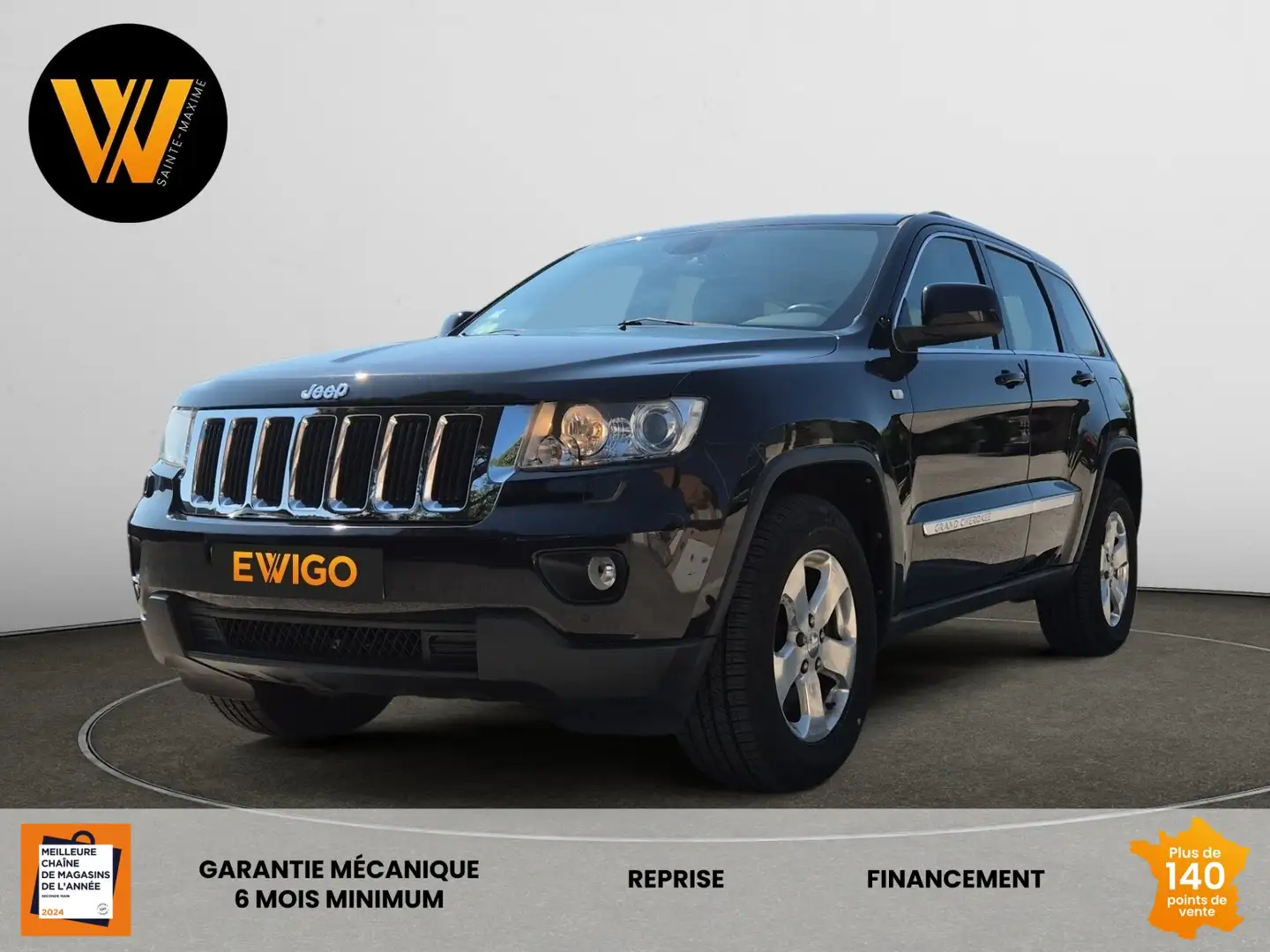 Jeep Grand Cherokee 3.0 CRD 190 LAREDO AWD BVA ORIGINE FR SUIVI COMPLE - 1