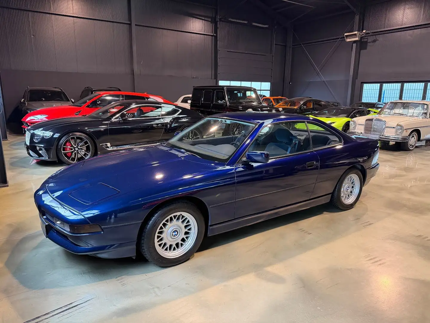 BMW 850 CI AUTOMATIK/AUS 1 HAND/UNFALLFREI/ORIGINAL Bleu - 1