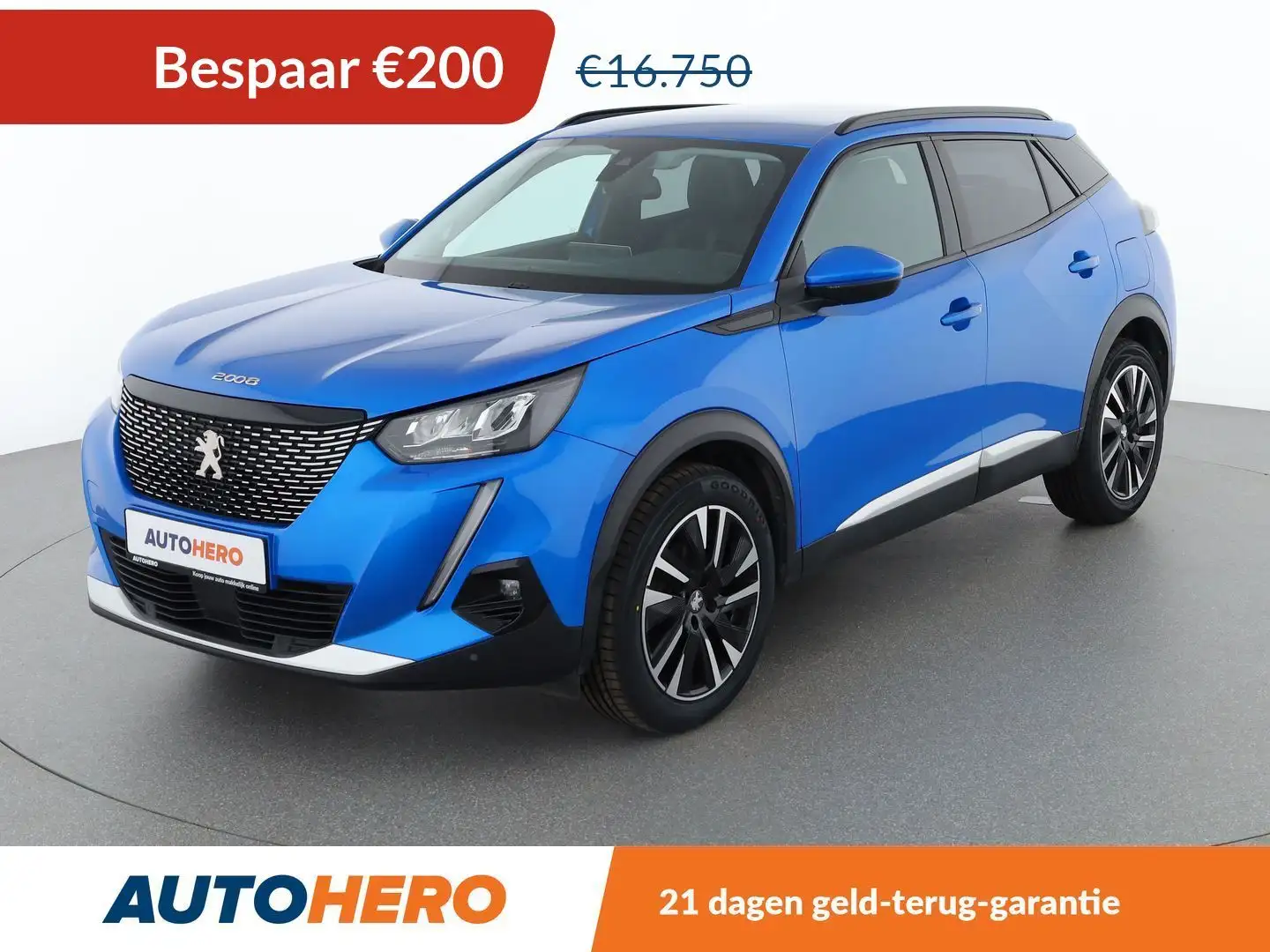 Peugeot 2008 1.2 PureTech Allure Blauw - 1