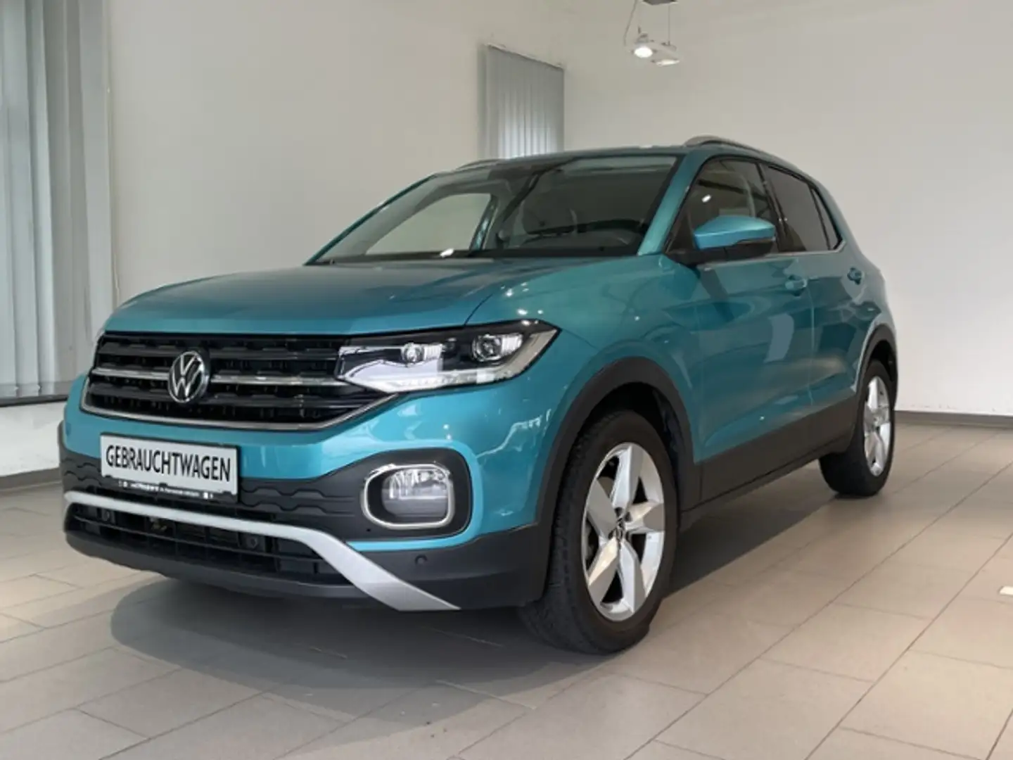 Volkswagen T-Cross 1.0 TSI DSG Style +KAMERA+NAVI Bleu - 2