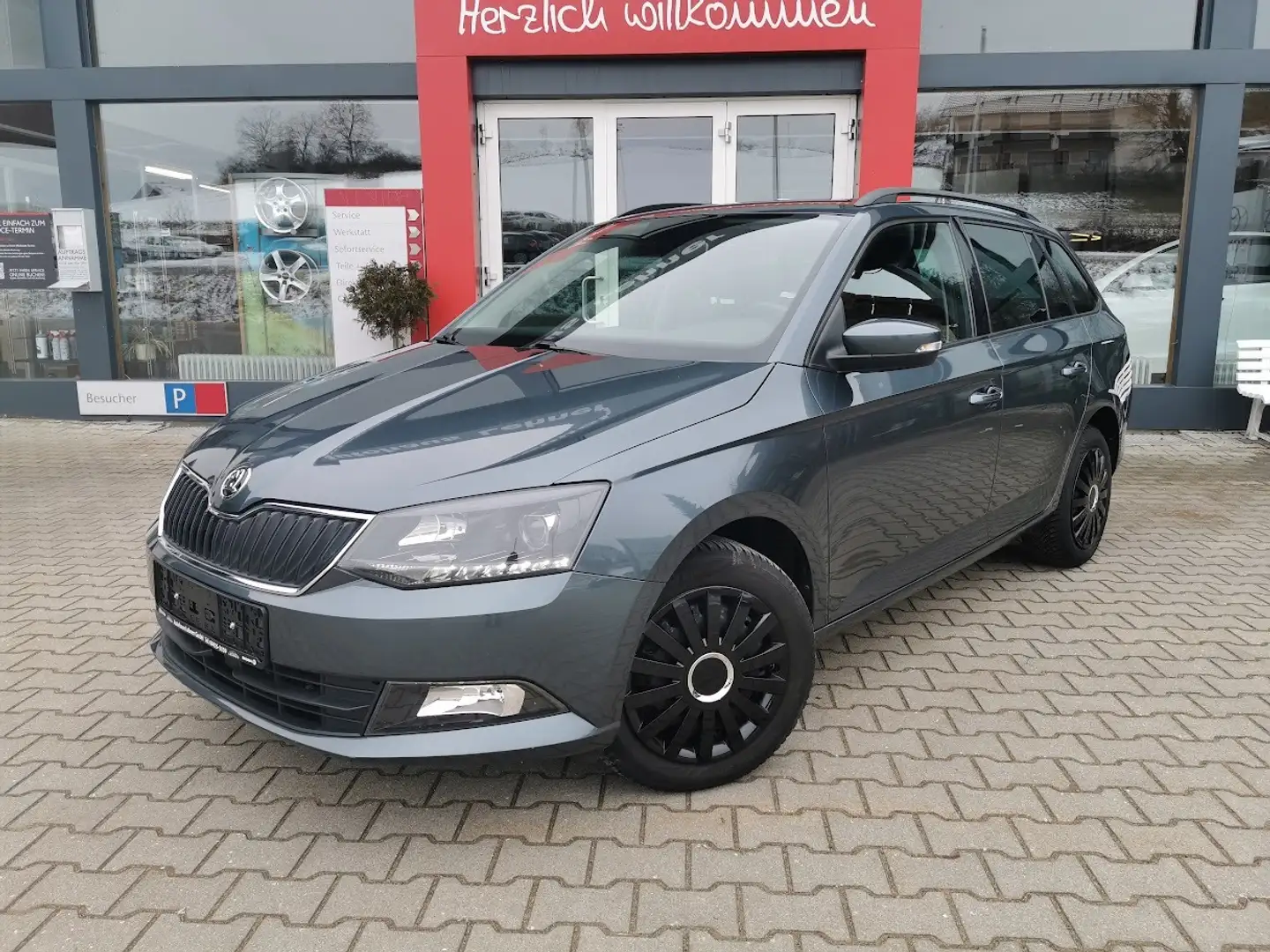 Skoda Fabia Kombi 1.0 TSI Style DSG SMARTLINK+SHZ+TEMP Grijs - 2