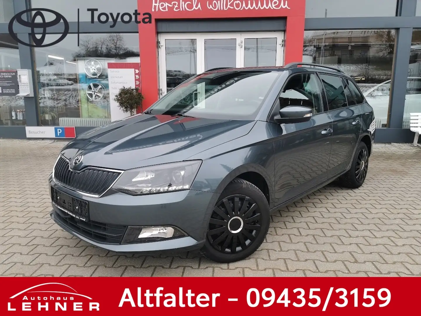 Skoda Fabia Kombi 1.0 TSI Style DSG SMARTLINK+SHZ+TEMP Šedá - 1
