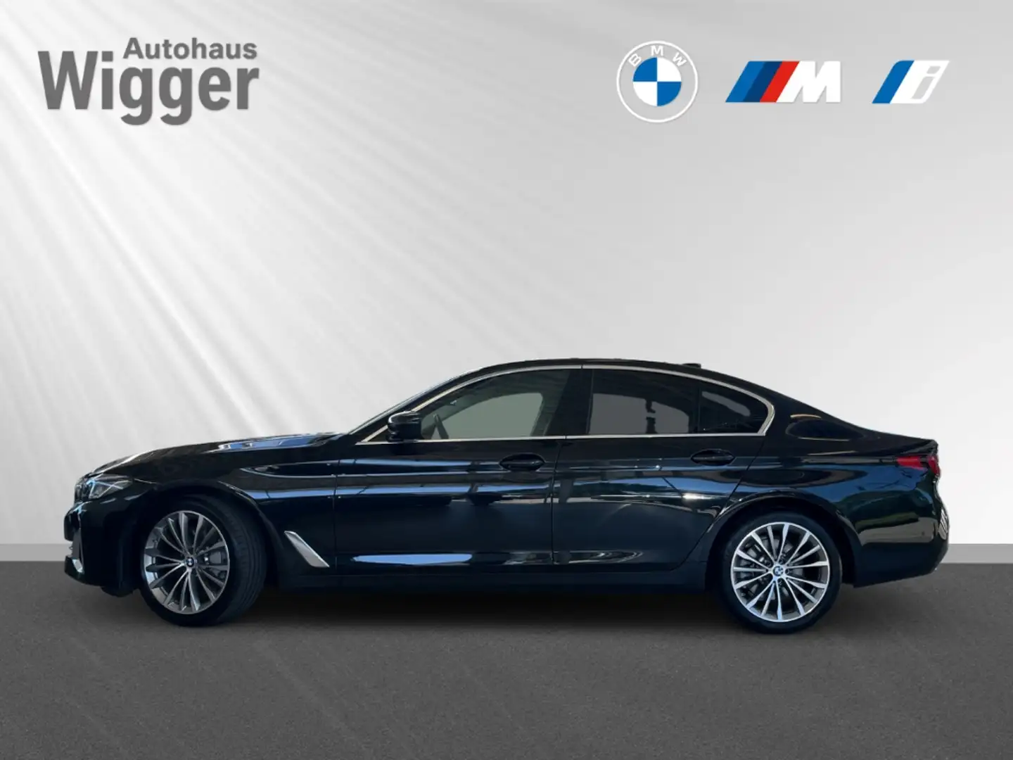 BMW 530 i Luxury Line/HUD/AHK/HUD/Navigation/Leder Schwarz - 2