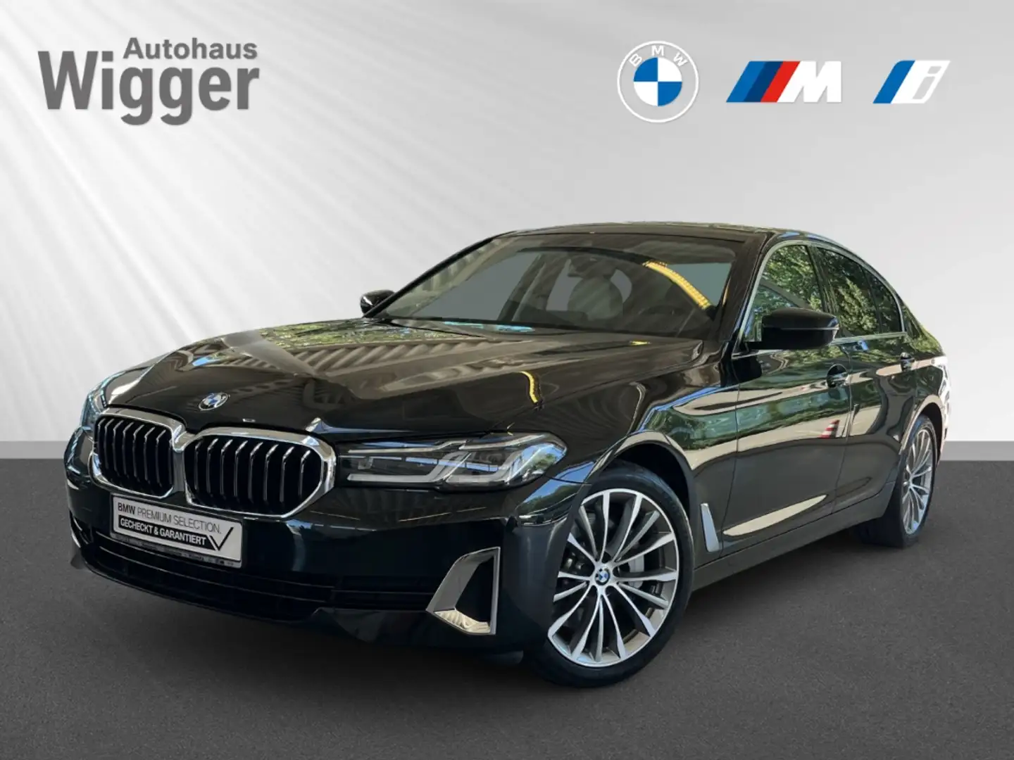 BMW 530 i Luxury Line/HUD/AHK/HUD/Navigation/Leder Schwarz - 1