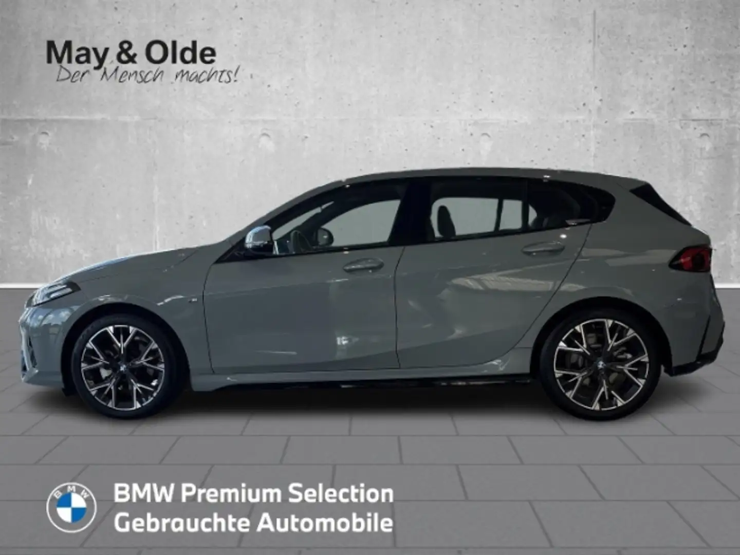BMW 120 i M SPORT LED ACC RFK T-LEDER SHZ NAVI Digitales C Gris - 2