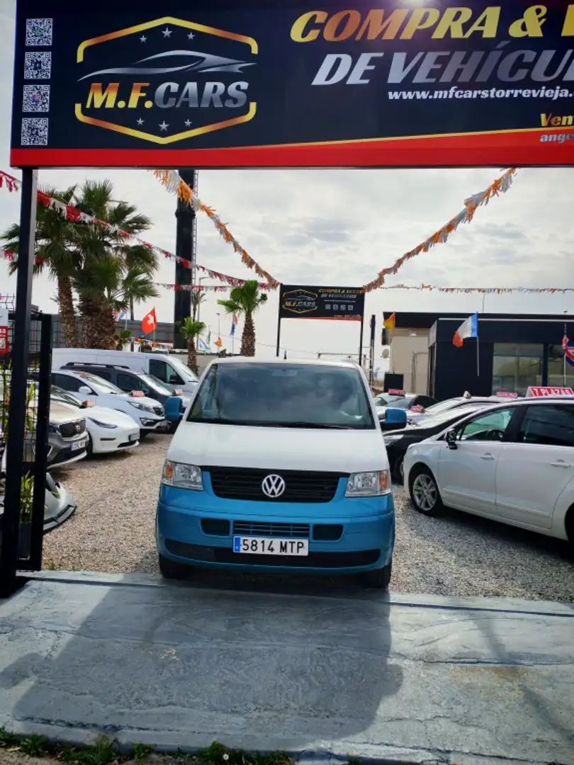 Volkswagen Transporter Shuttle 1.9TDI Largo 104 Azul - 1