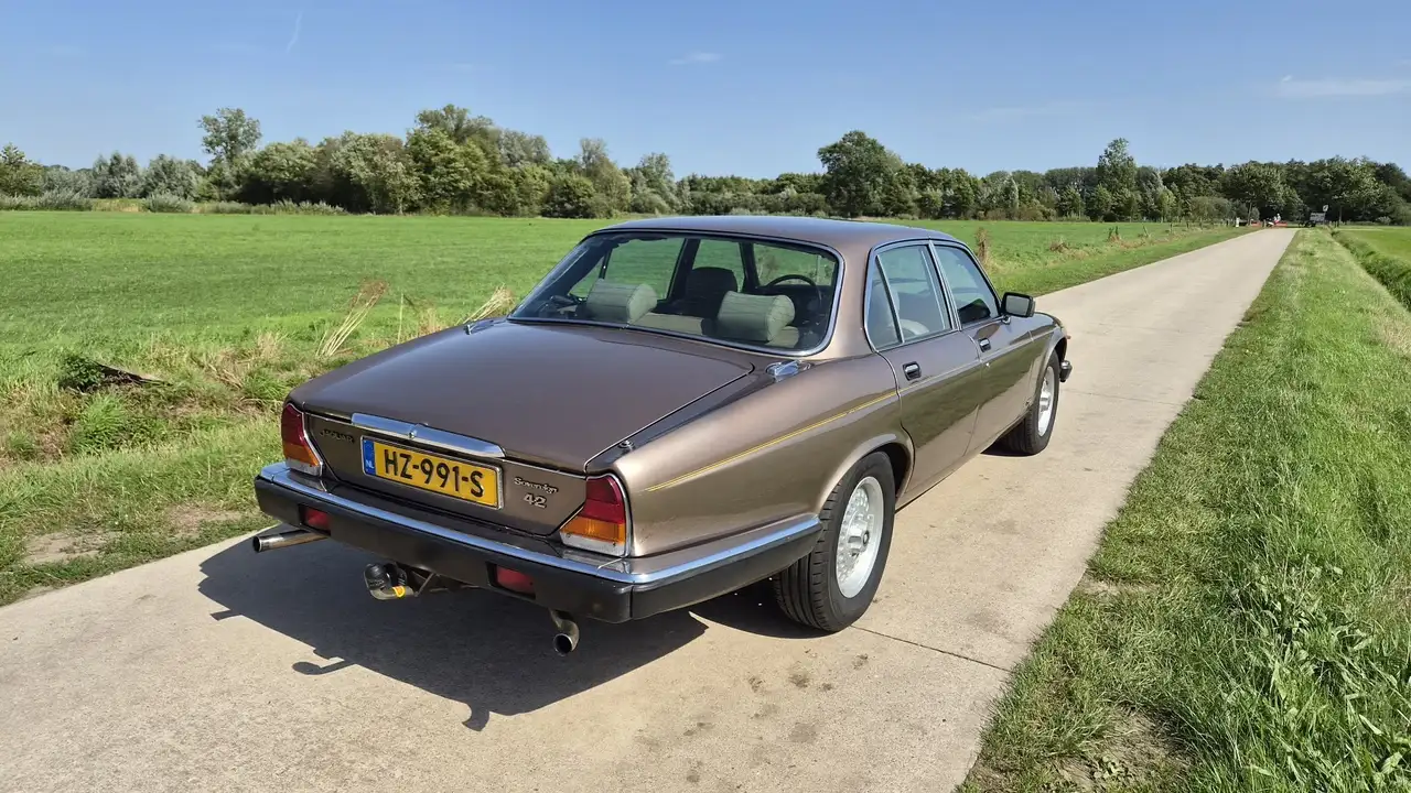 Jaguar XJ6 open dak, cruise control, Bluetooth, top staat, foto 5